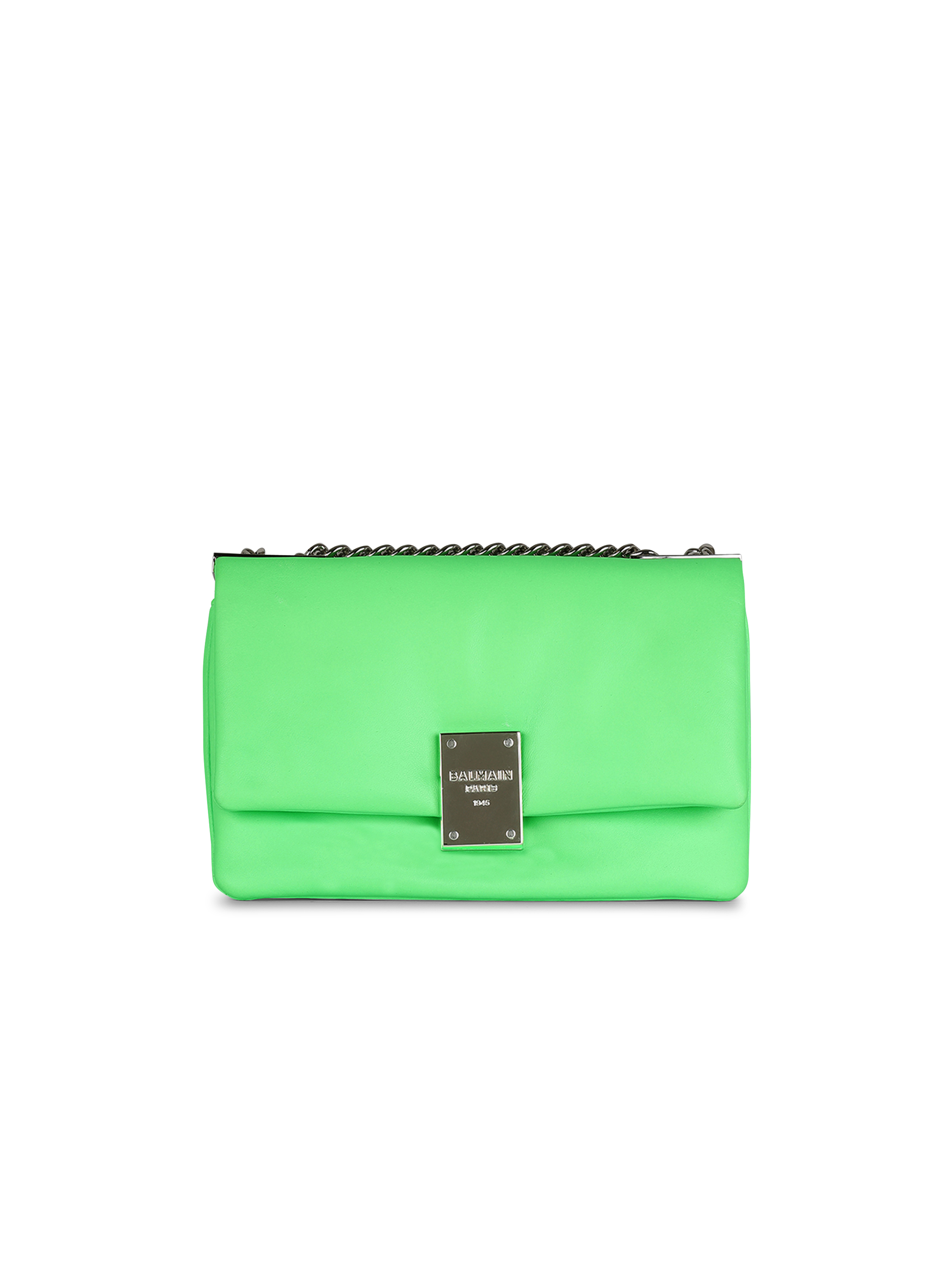 Soft bag 1945 piccola in tessuto spalmato, verde
