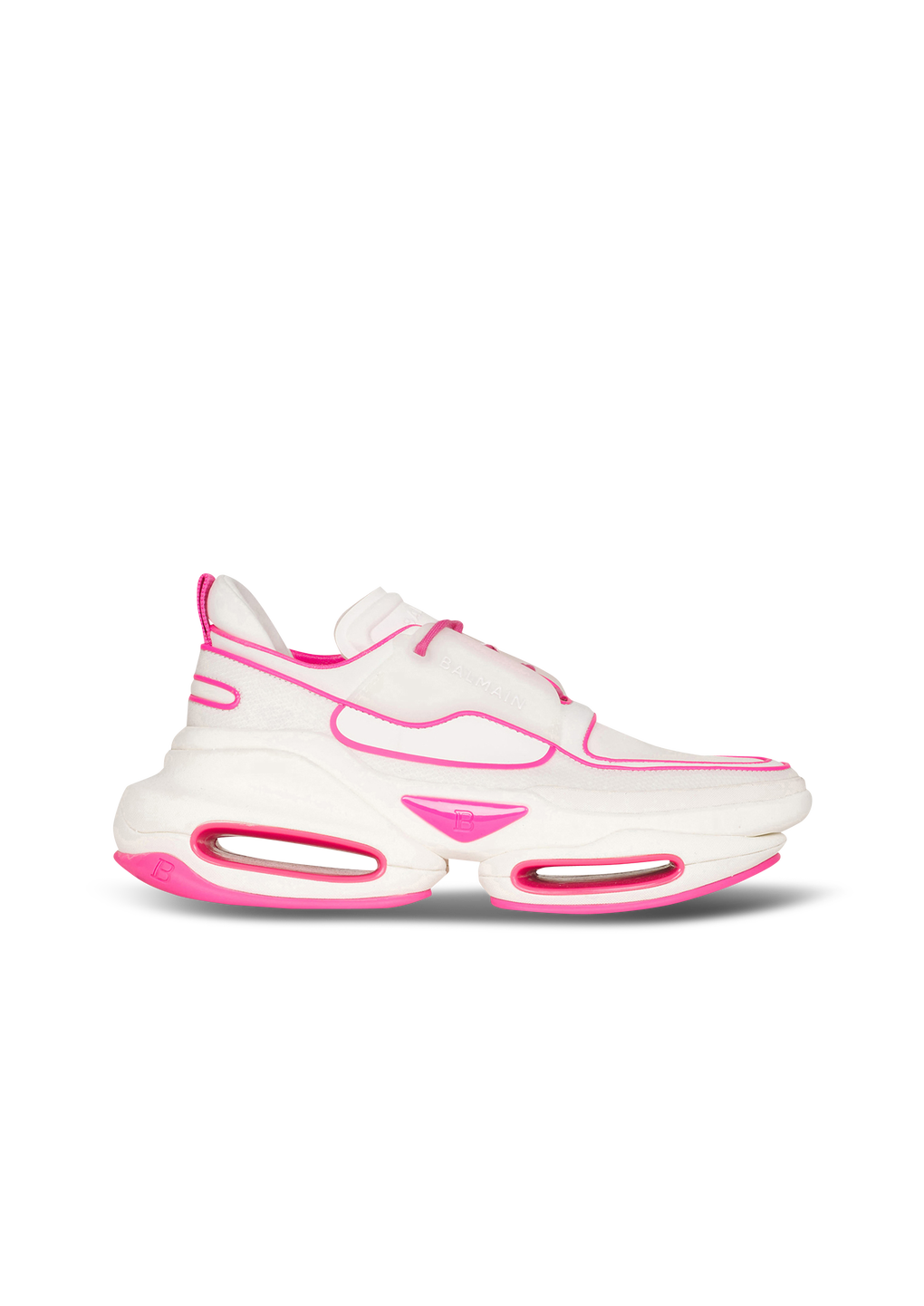 Sneakers B-Bold in pelle, rosa, hi-res