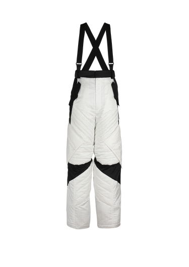 Balmain x Rossignol – Pantaloni da sci con bretelle e monogramma Balmain